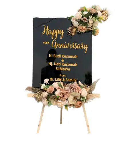 Papan Bunga Akrilik Padang Gantiang